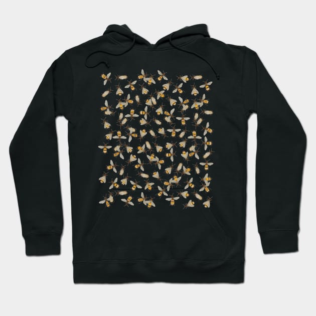 Bees Hoodie by ahadden